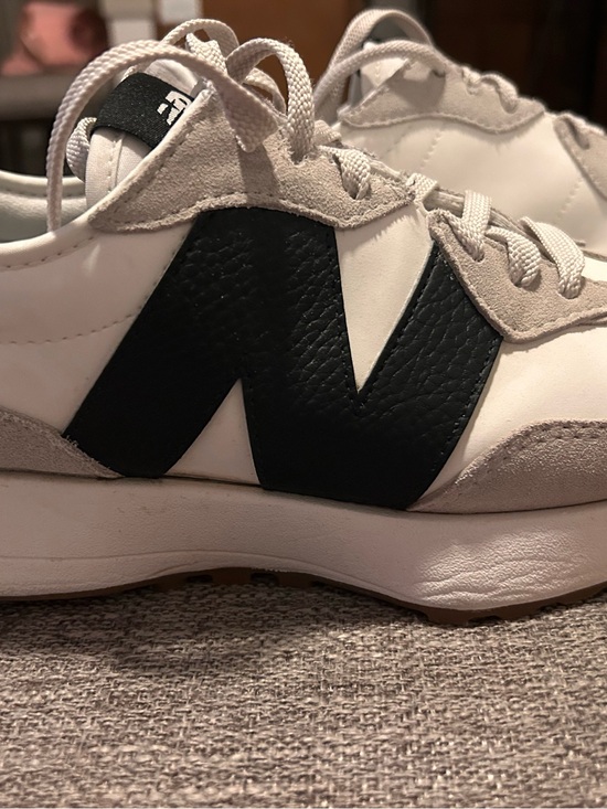 New Balance Shoes - New Balance White and Black Low-Top Sneakers